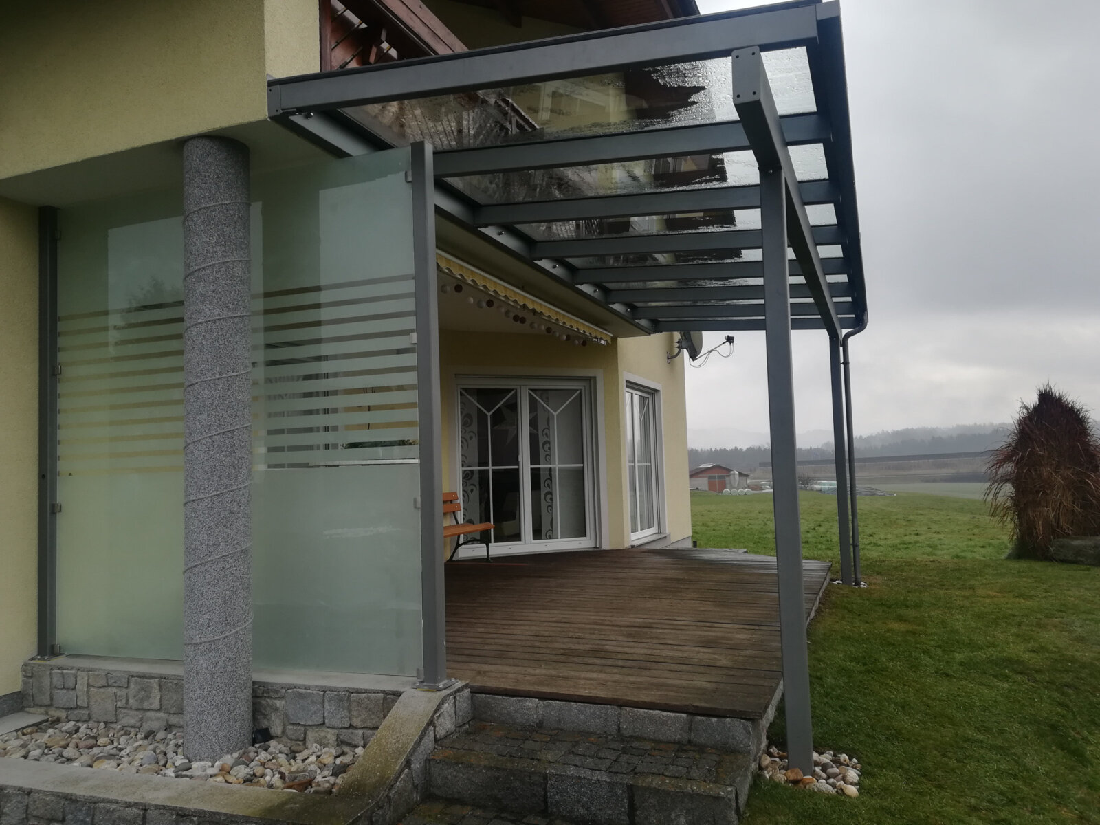 individuelle Terrassenüberdachung